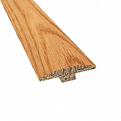 Prefinished Distressed Somersworth Oak Hardwood 1/4 in thick x 2 in wide x 78 in Length T-Molding